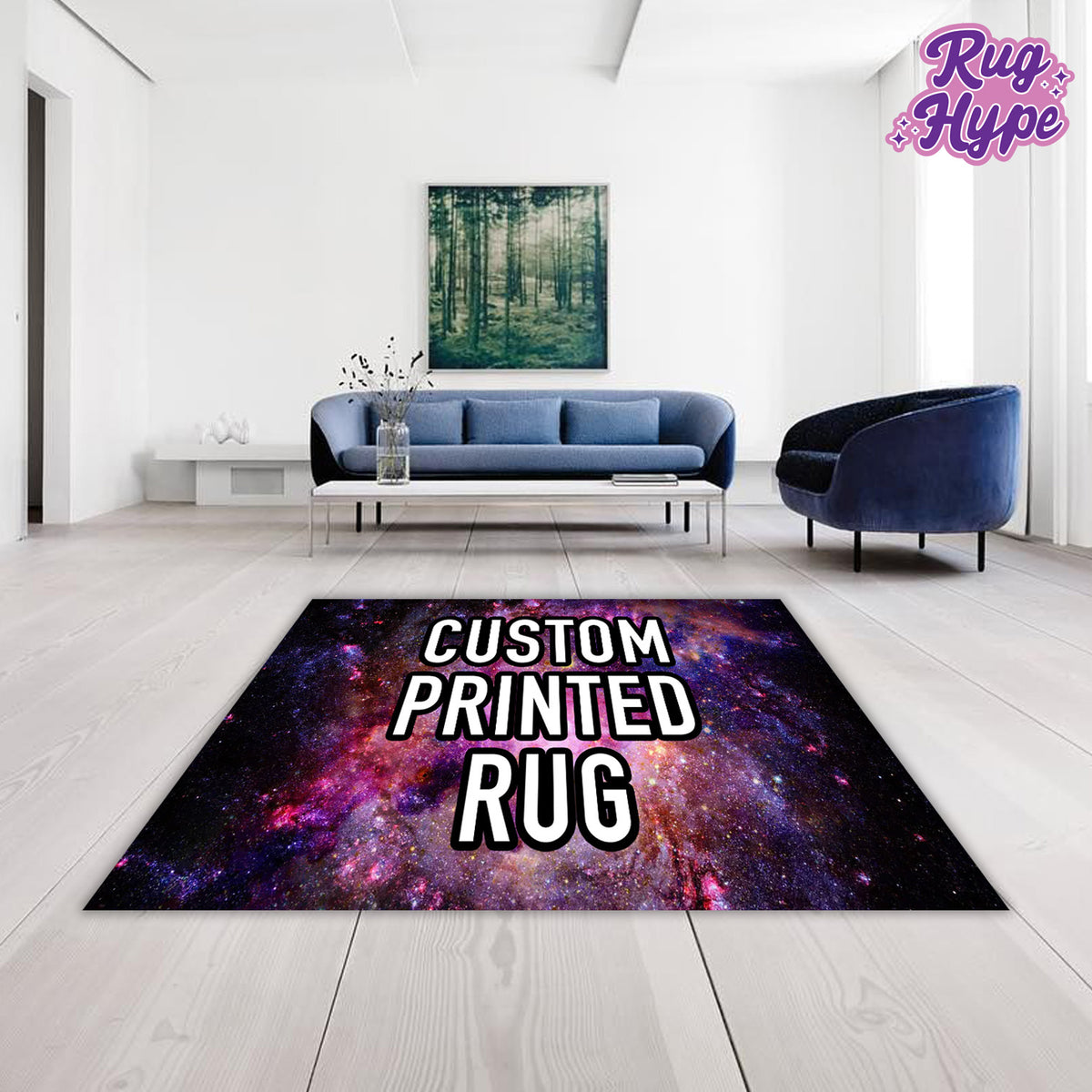Custom Printed Rug (Any Shape)