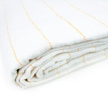 Load image into Gallery viewer, Primary White Rug Fabric Monk Cloth with lines
